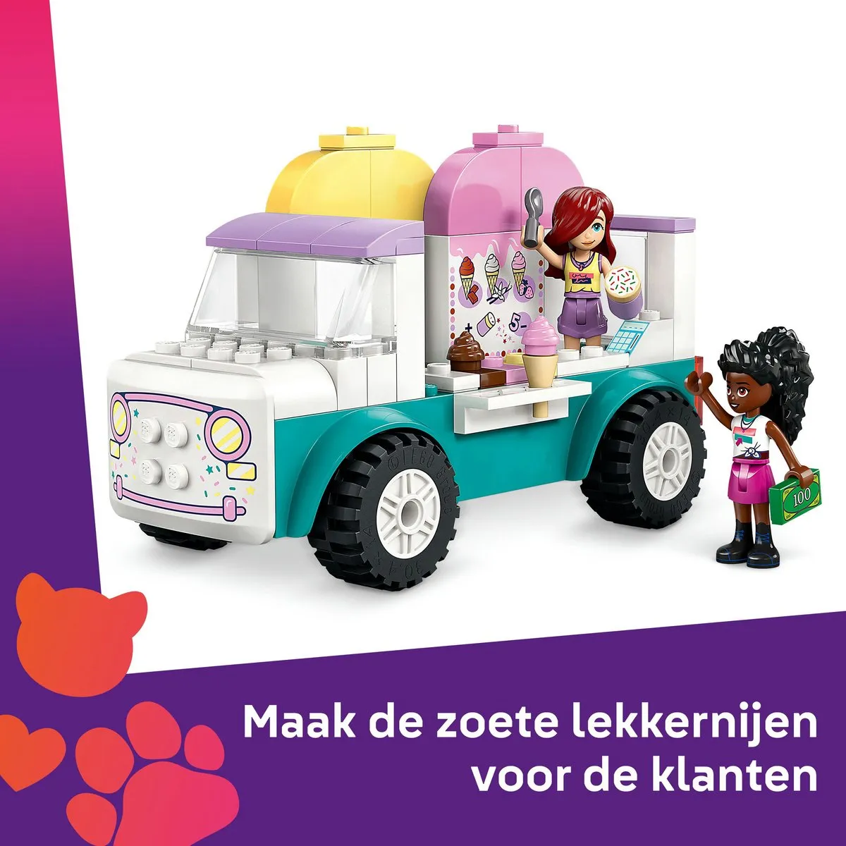 LEGO Friends IJscotruck 42644 - 2 Minifiguren - 92 Stukken