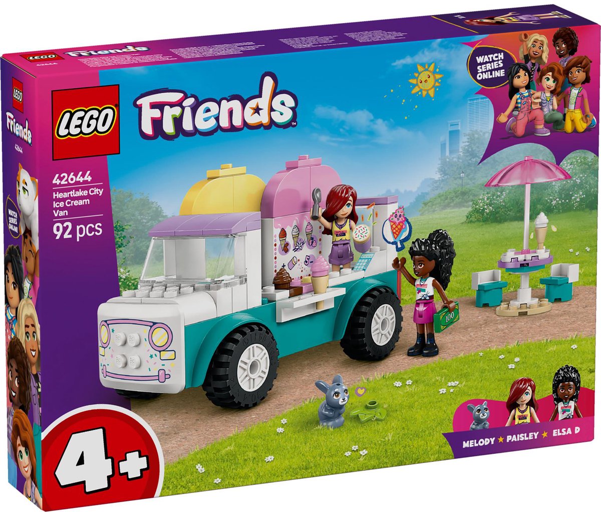 LEGO Friends Heartlake City ijscotruck Creatief Speelgoed - 42644