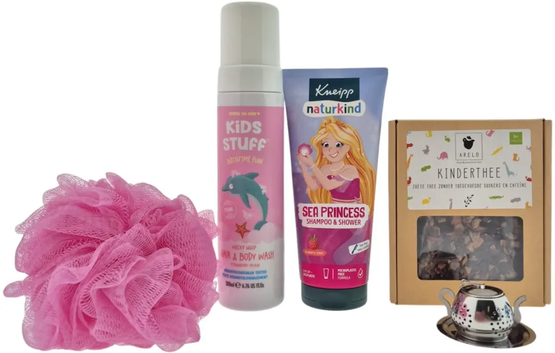 Kneipp Cadeauset Kids Prinses & Thee Roze