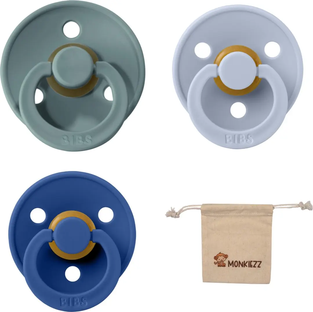 BIBS Fopspeen Set 4 Stuks