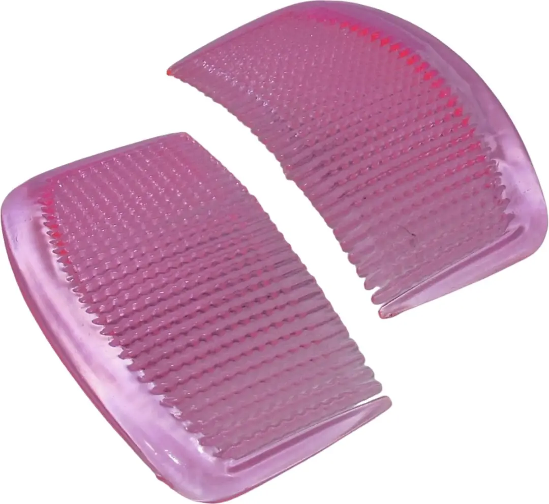 Hairmode Haarkam Zijkam Transparant Roze