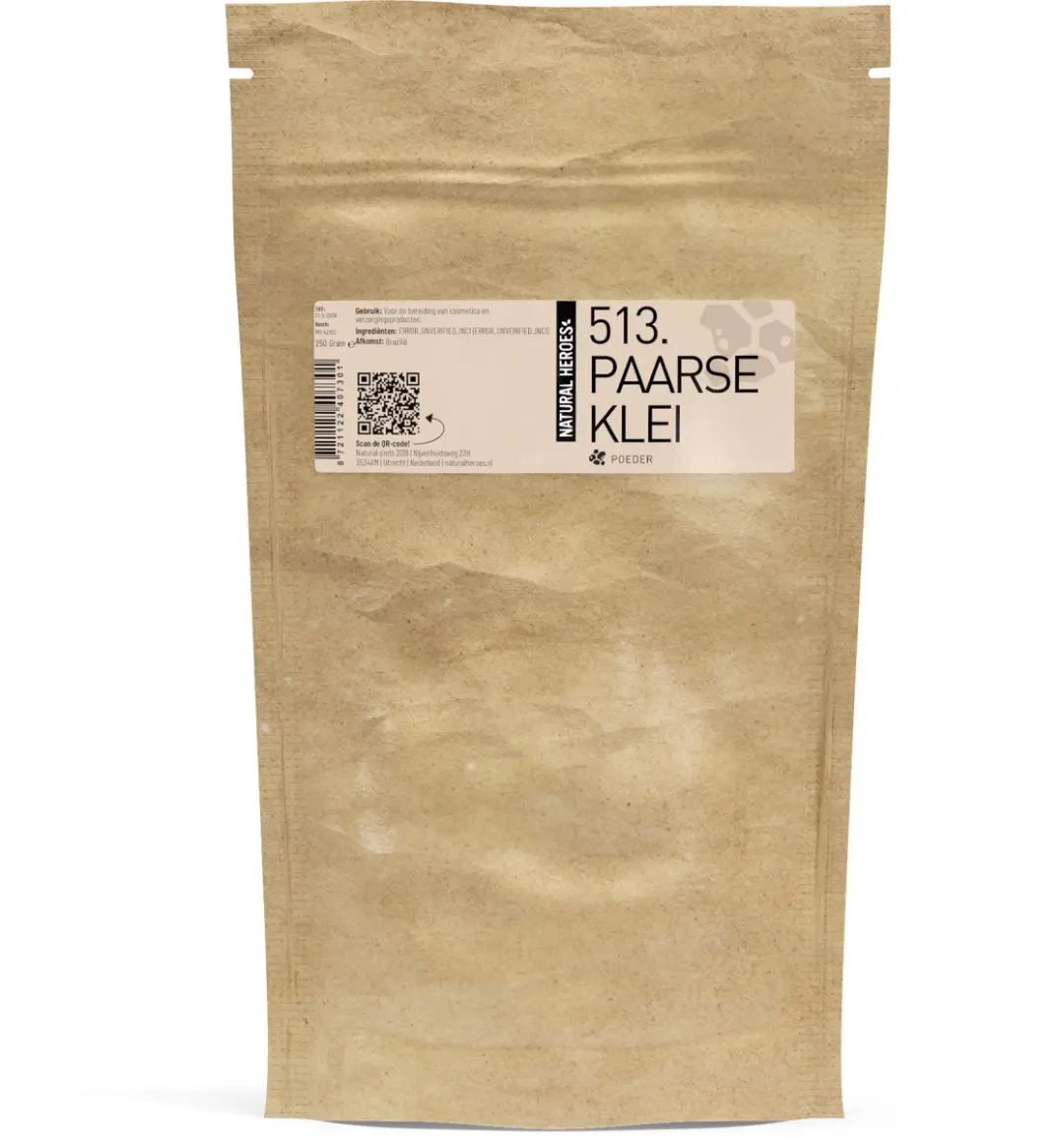 Natural Heroes Paarse Klei 250g