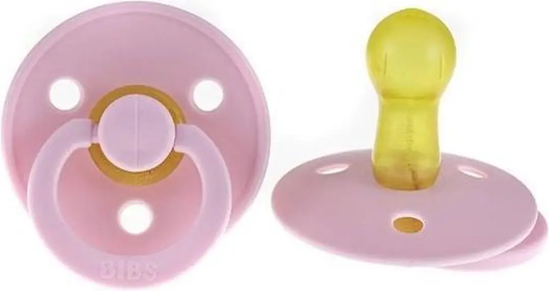 BIBS Fopspeen 6-18mdn - Baby Pink - 3 Stuks