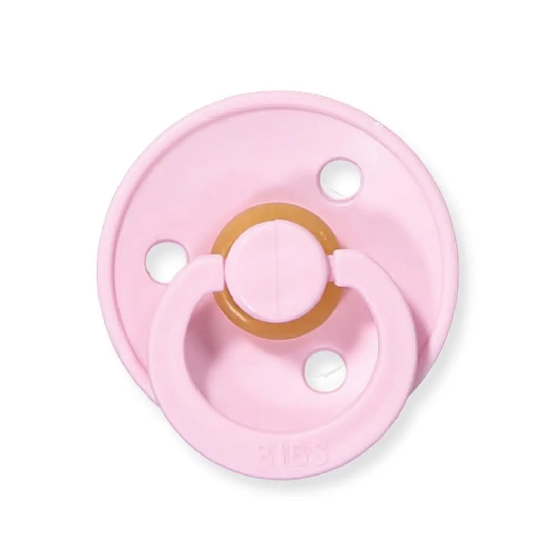 BIBS Fopspeen 6-18mdn - Baby Pink - 3 Stuks