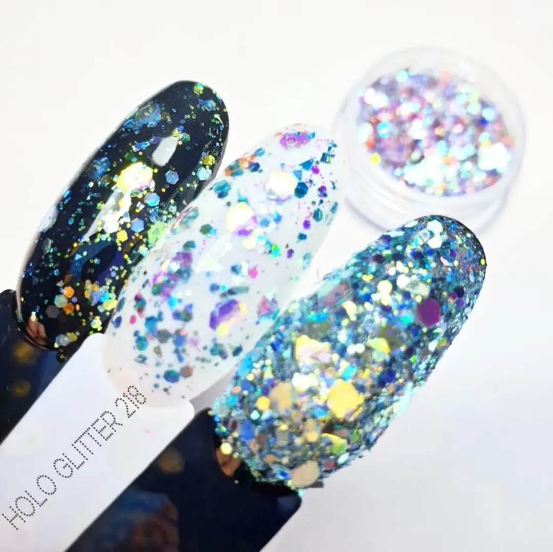 Korneliya HOLO Glitter Mix 218 Nagelglitters