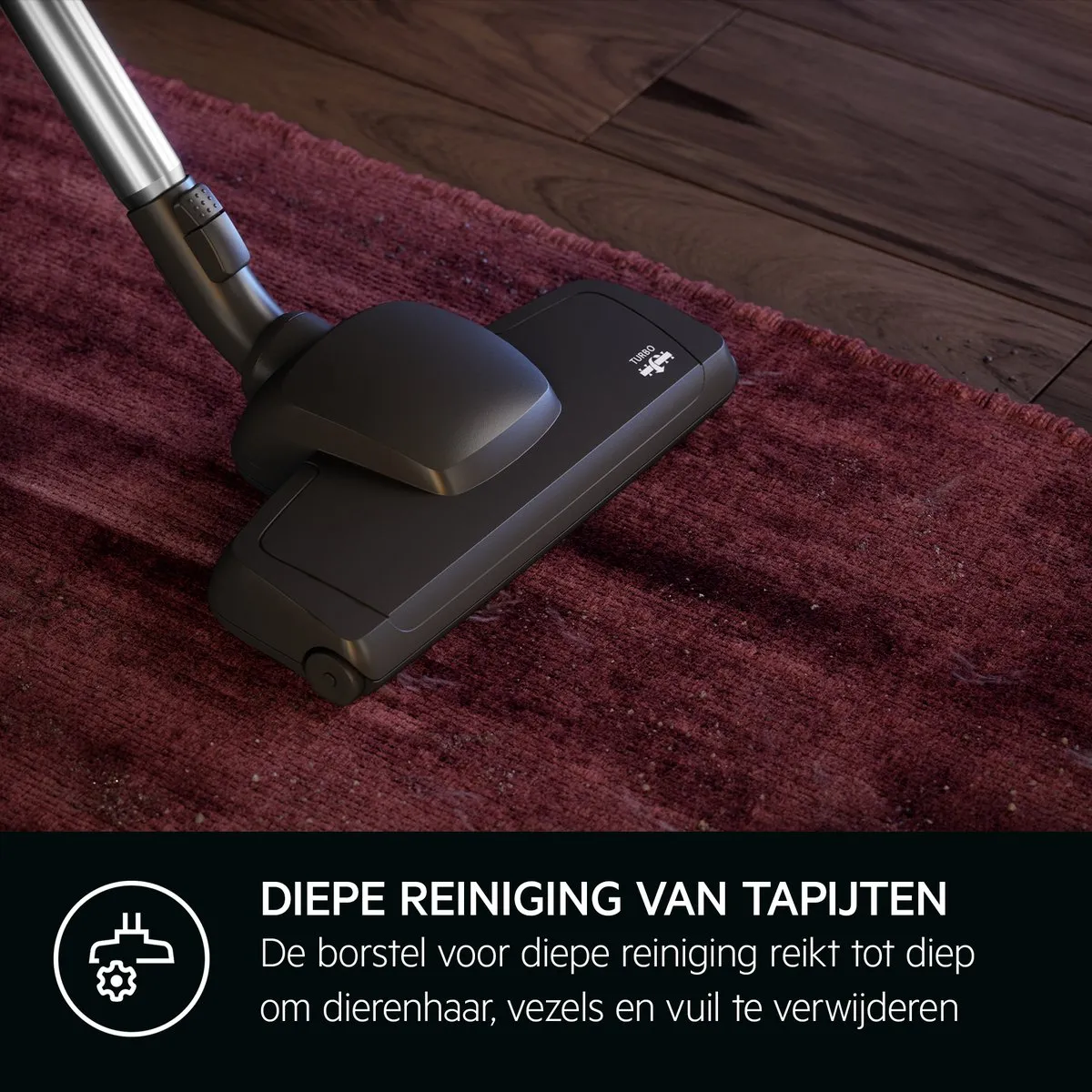 AEG AB81A2DG Stofzuiger met zak - 650W - 5L - Granite Grey
