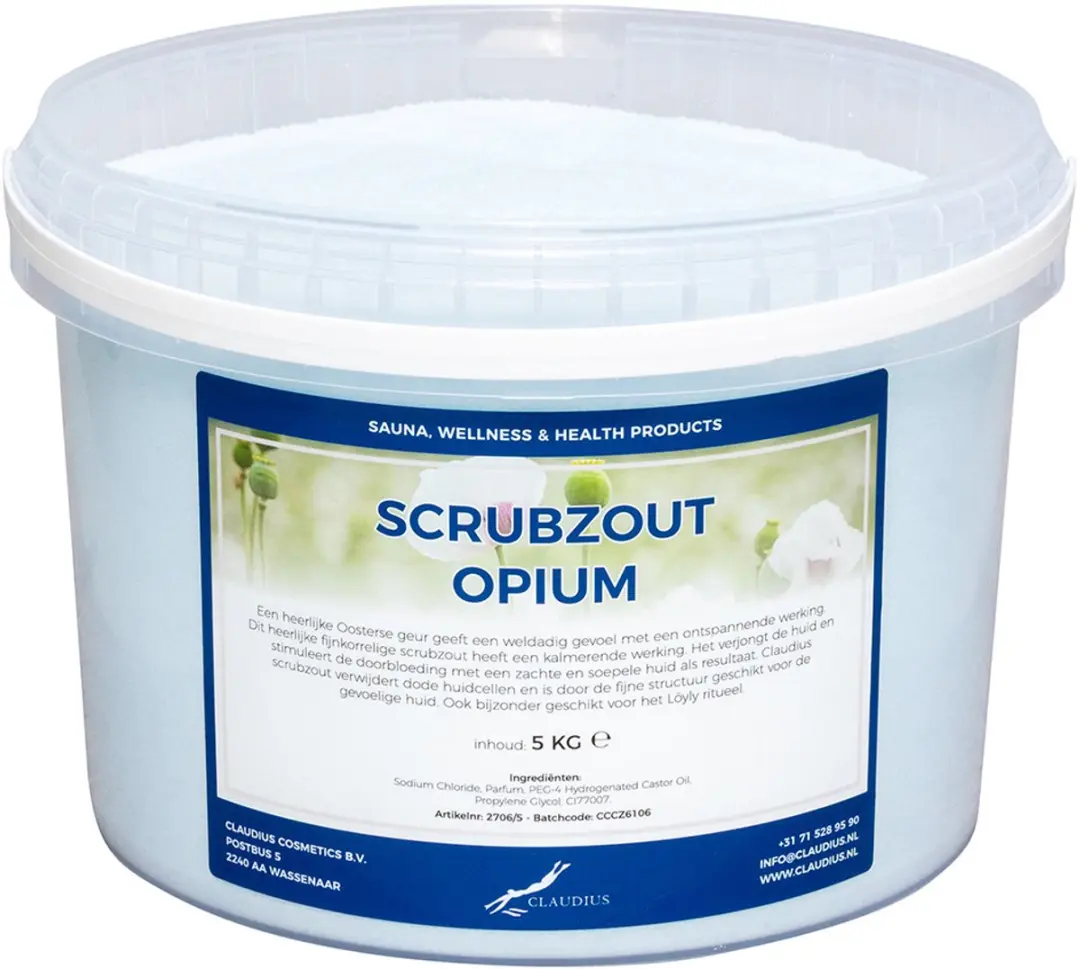 Splashbox Cosmetics Scrubzout Opium 5 KG