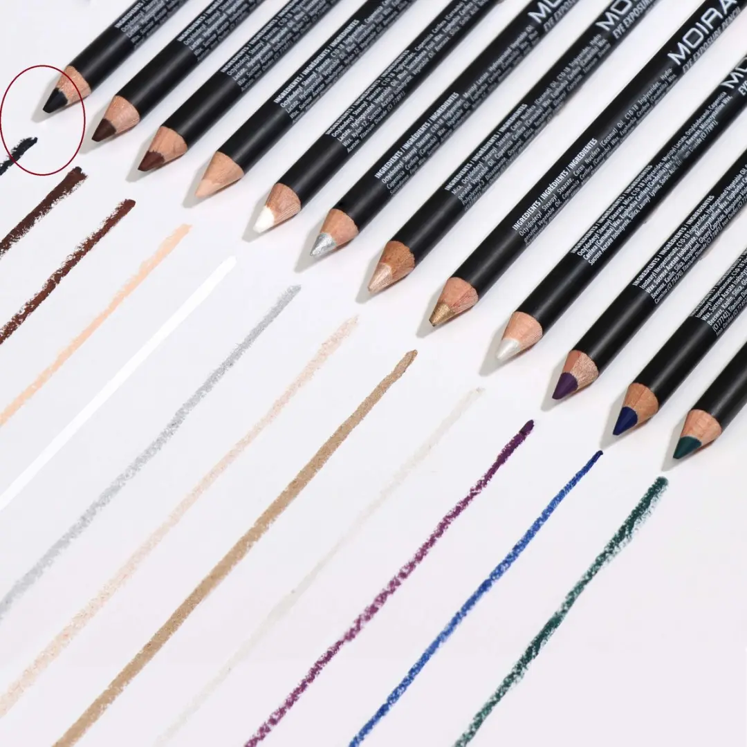 Moira Eye Exposure Pencil 001 Black - Oogpotlood 1.1g