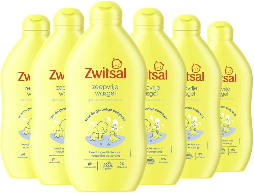 Zwitsal Zeepvrije Wasgel Baby 400ml