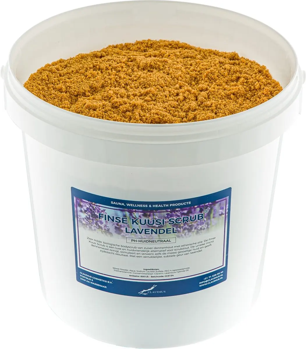 Splashbox Cosmetics Kuusi Scrub Lavendel 10L