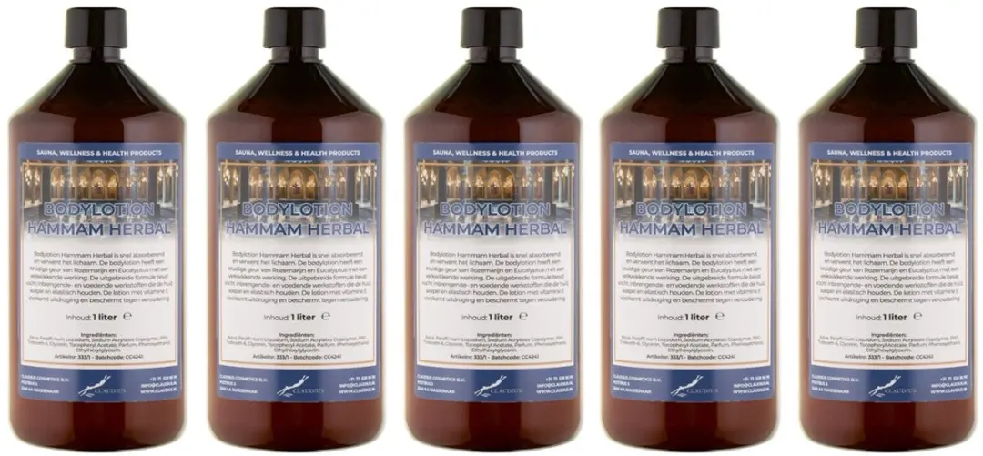 Splashbox Cosmetics Hammam Herbal Bodylotion 5L