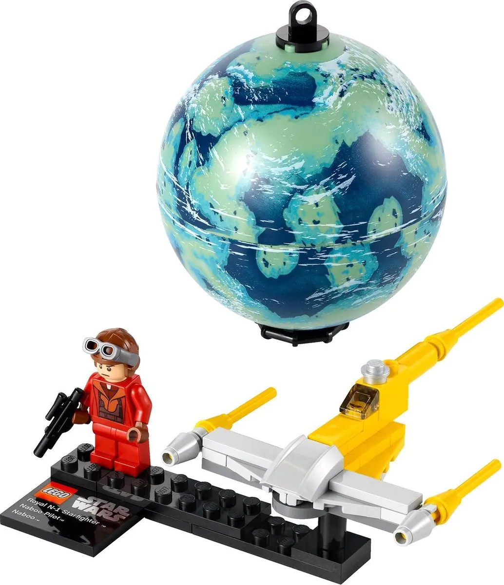 LEGO Star Wars Naboo Starfighter 9674 - 56 Stukken - 1 Minifiguur