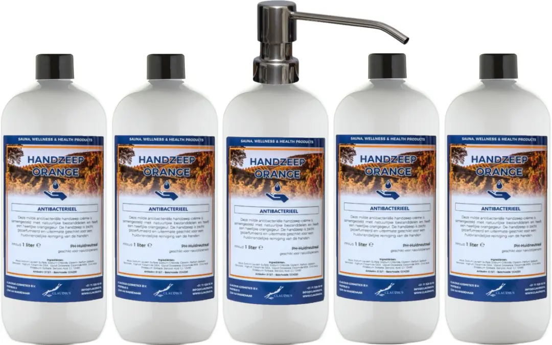 Splashbox Cosmetics Handzeep Orange 1L