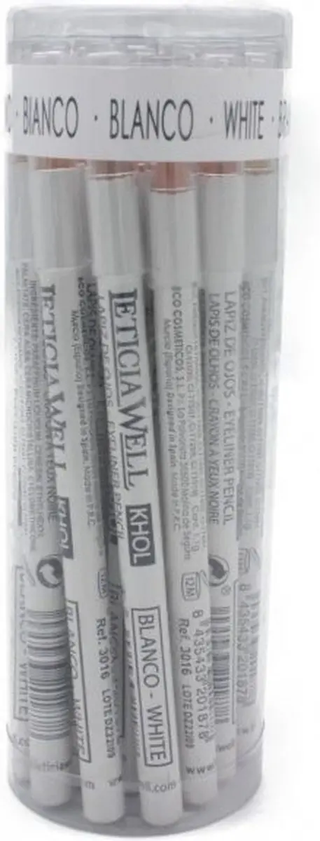 LETICIA WELL Oogpotlood 3016 - Wit - 1.1g