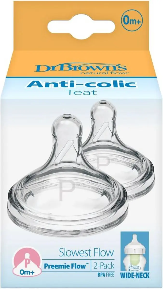 Dr. Brown's Options+ Flesspeen Fase 1 - 2 Stuks