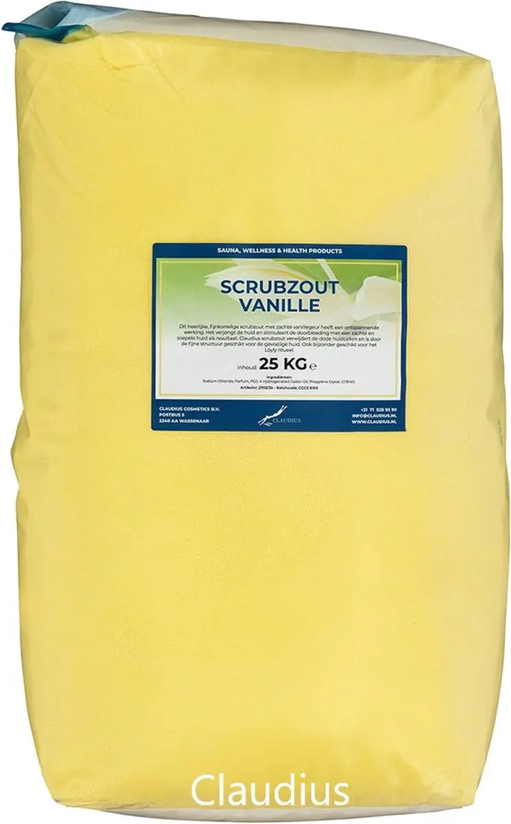 Splashbox Cosmetics Scrubzout Vanille