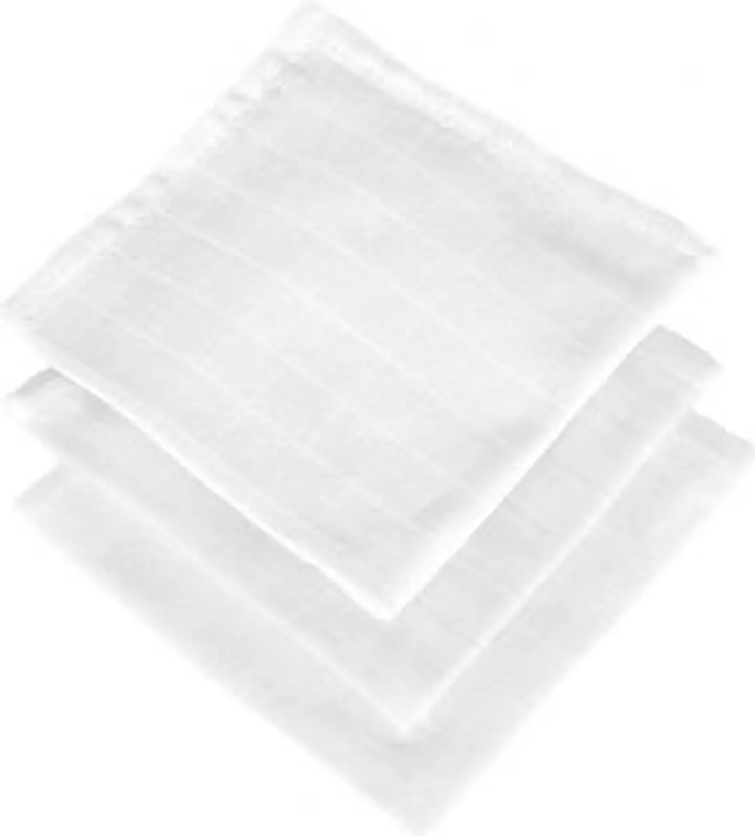 Jollein Hydrofiel Monddoekje Basic - 3 Stuks