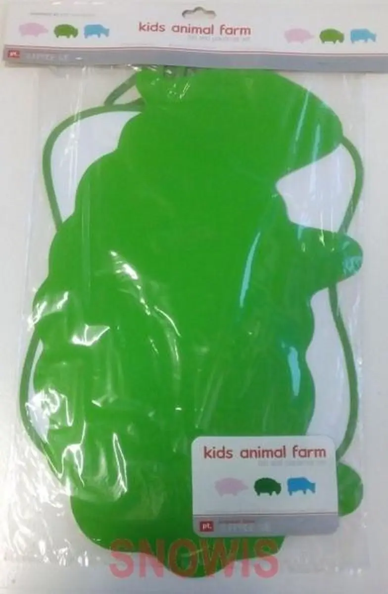 Present Time Groen Dierenboerderij Slab & Placemat