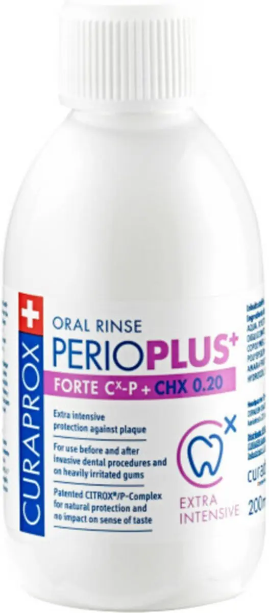 Curaprox Perio Plus+ Forte Mondspoeling CHX 0.20% 200ml