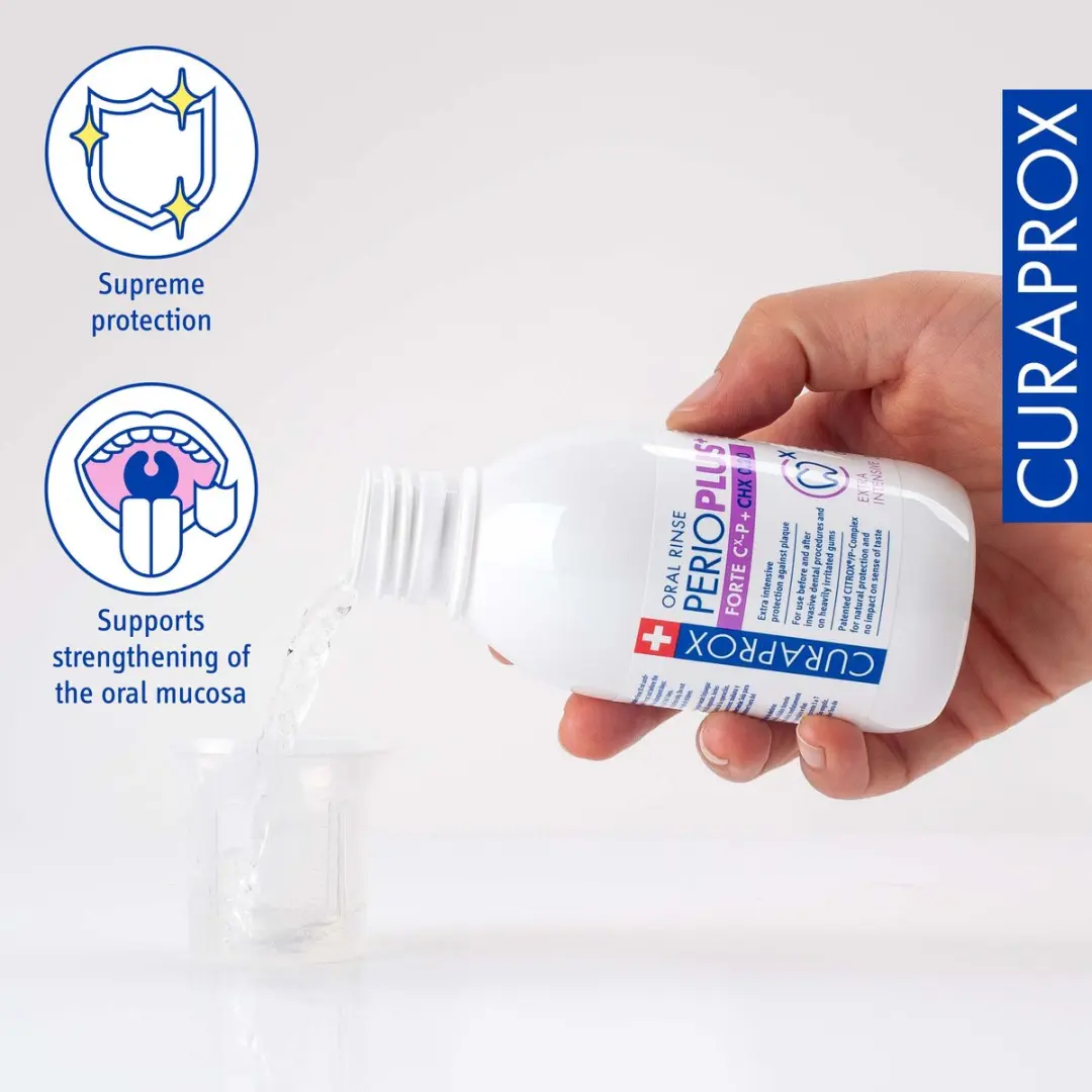 Curaprox Perio Plus+ Forte Mondspoeling CHX 0.20% 200ml