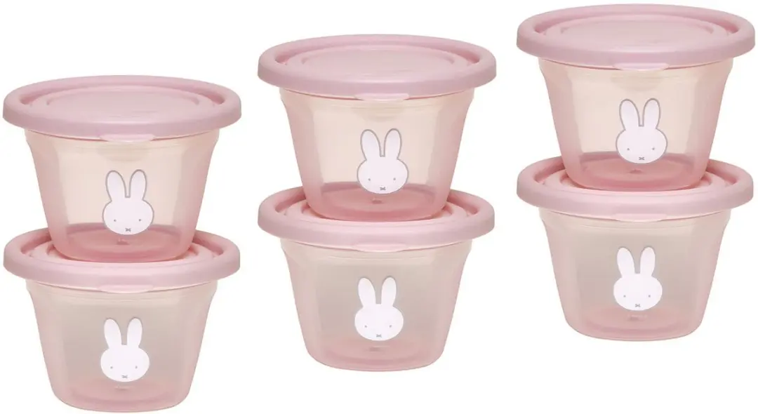 Nijntje Bewaarpotjes Set 6x120ml