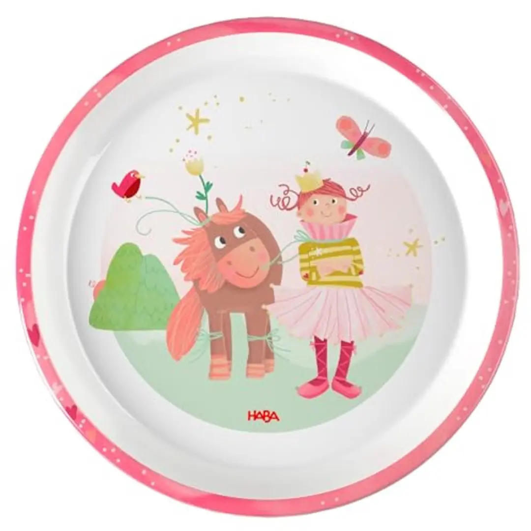 Haba Kinderservies Bord Prinses & Paard