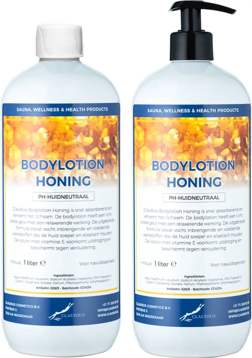 Splashbox Cosmetics Honing Bodylotion 2 Liter - 2 Stuks
