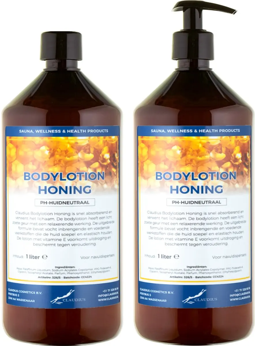 Splashbox Cosmetics Honing Bodylotion 2 Liter