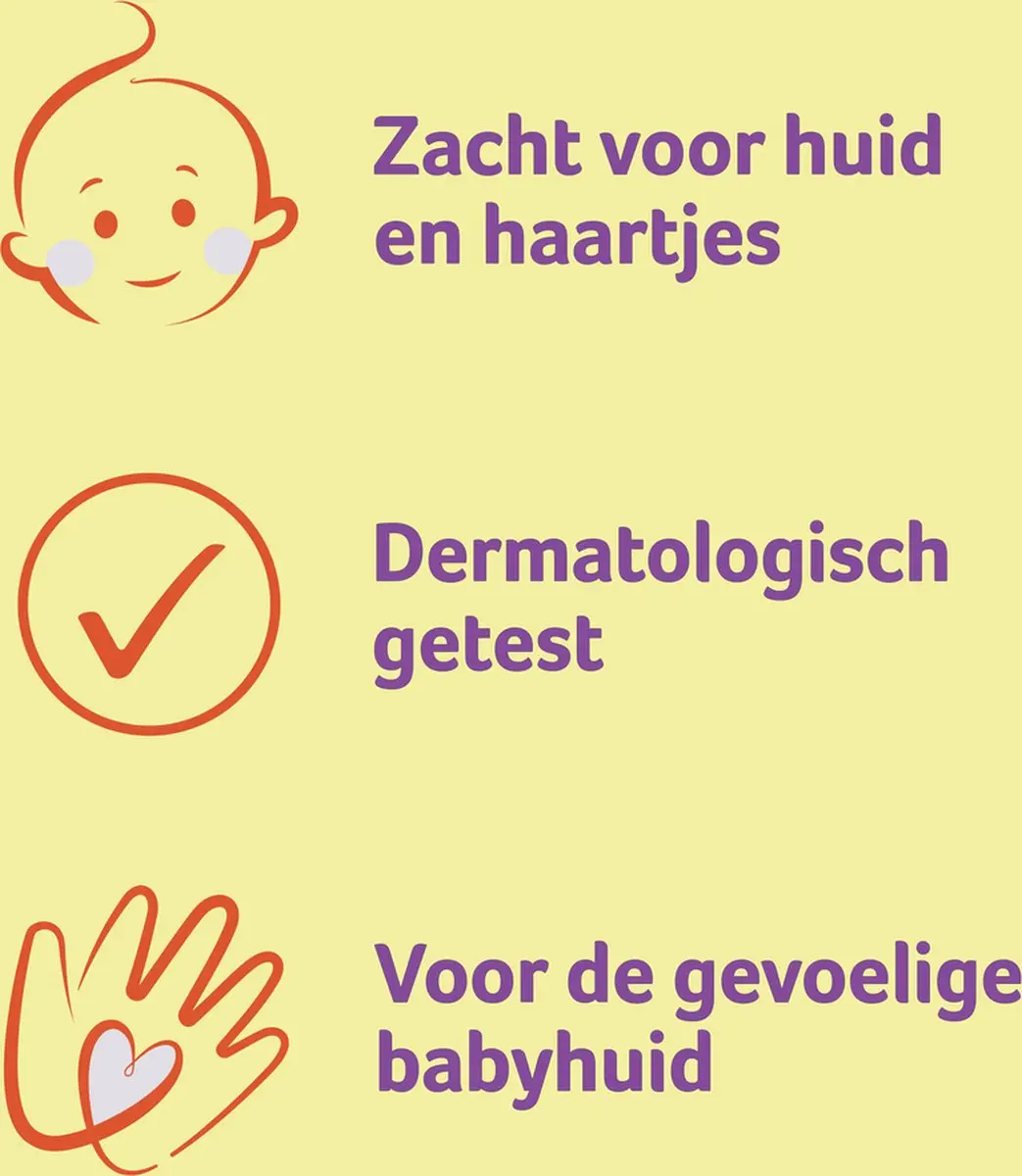 Zwitsal Baby Wasschuim 200ml