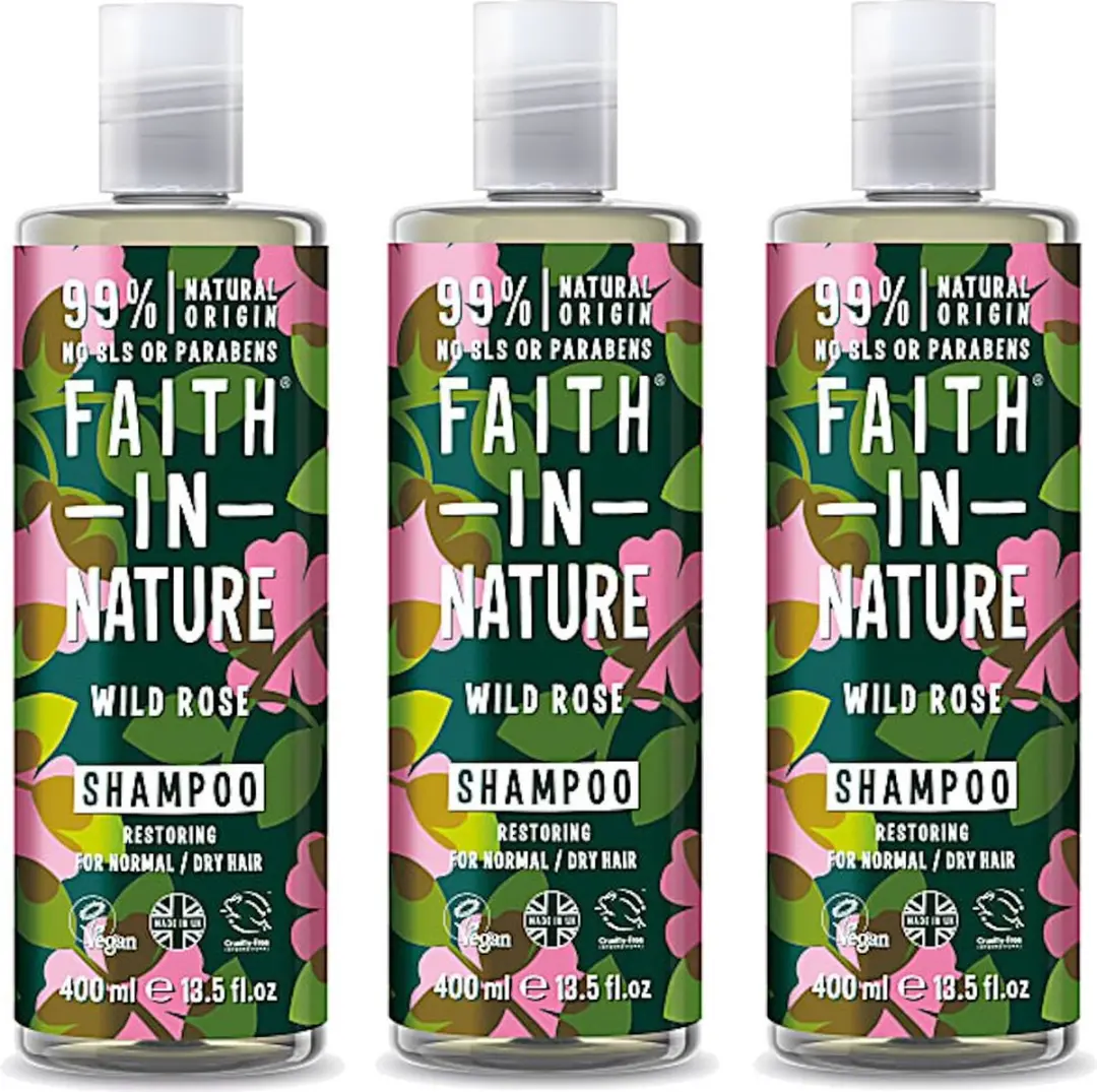 Faith In Nature Wild Rose Shampoo 400ml