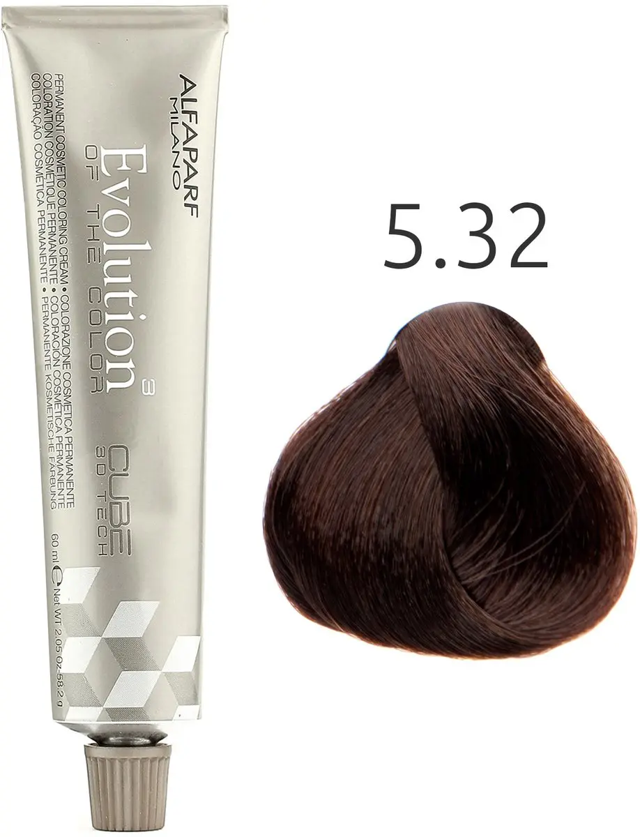 ALFAPARF Evolution of the Color 5.32 Kleurspoeling 60ml - Bruin