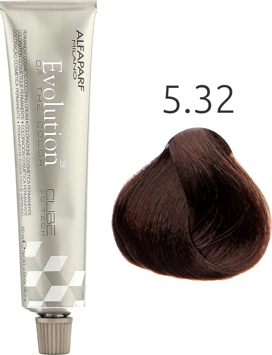ALFAPARF Evolution of the Color 5.32 Kleurspoeling 60ml - Bruin