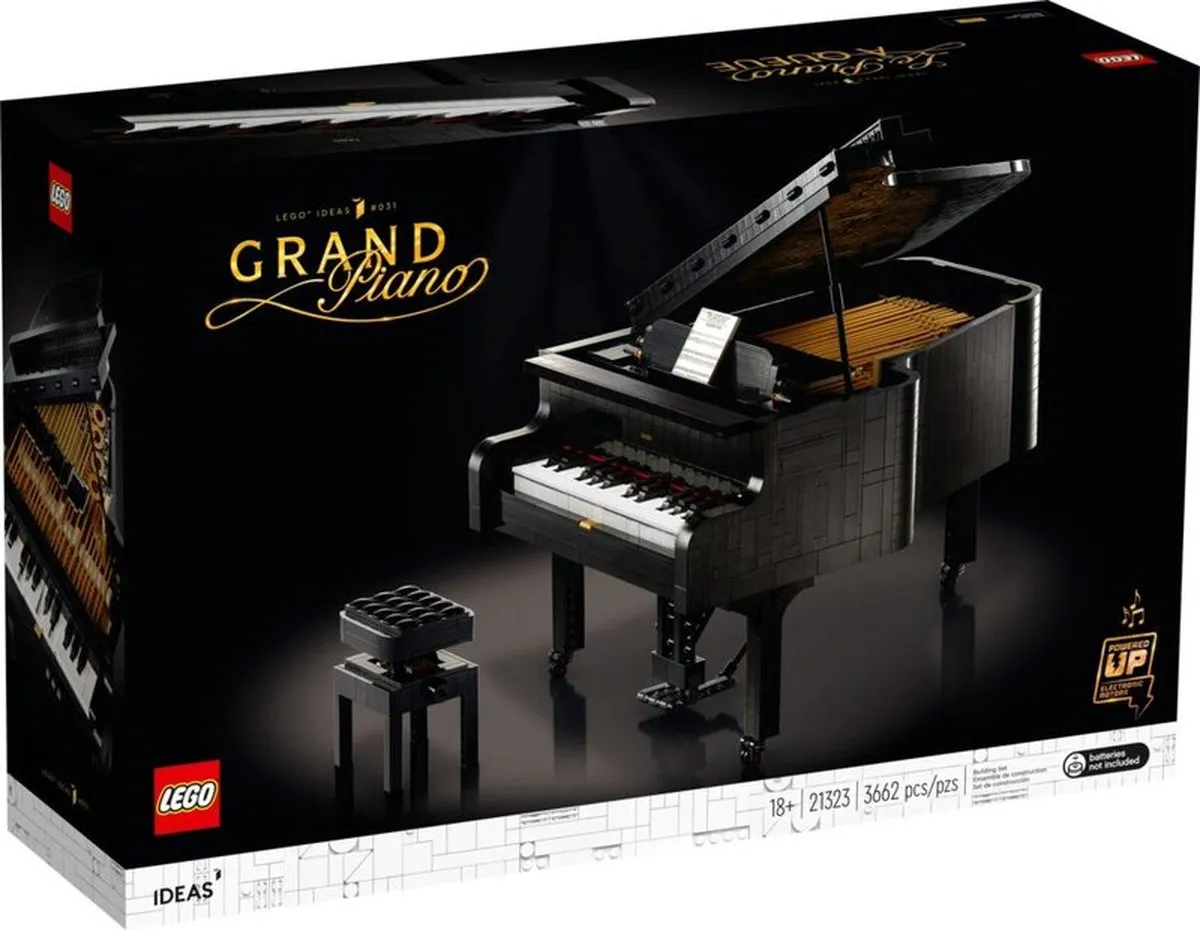 LEGO Ideas Vleugelpiano 21323 - 3662 Stukken - afbeelding 5 van 6