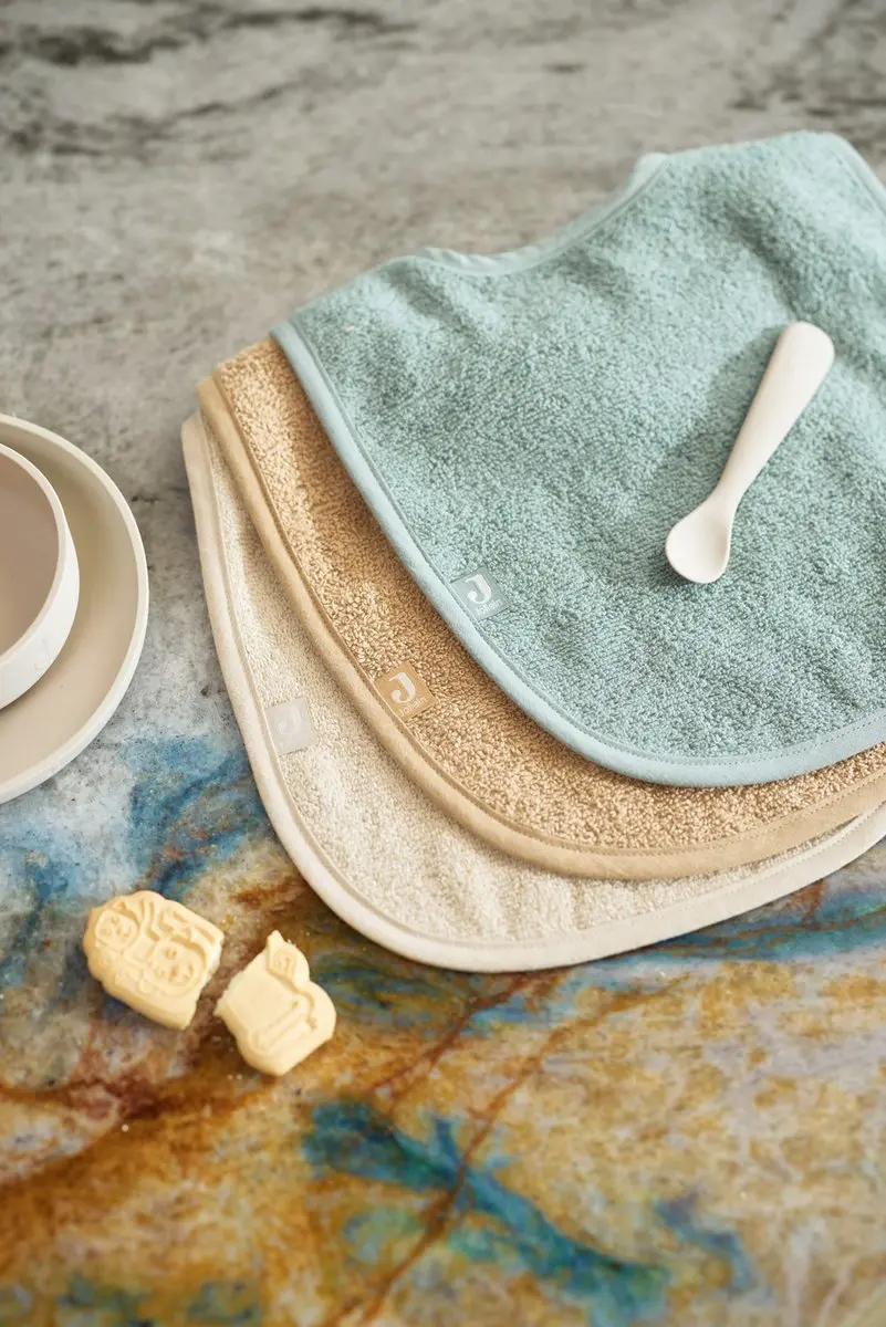 Jollein Baby Slab Badstof - 3 Stuks - Sea Green/Nougat/Biscuit
