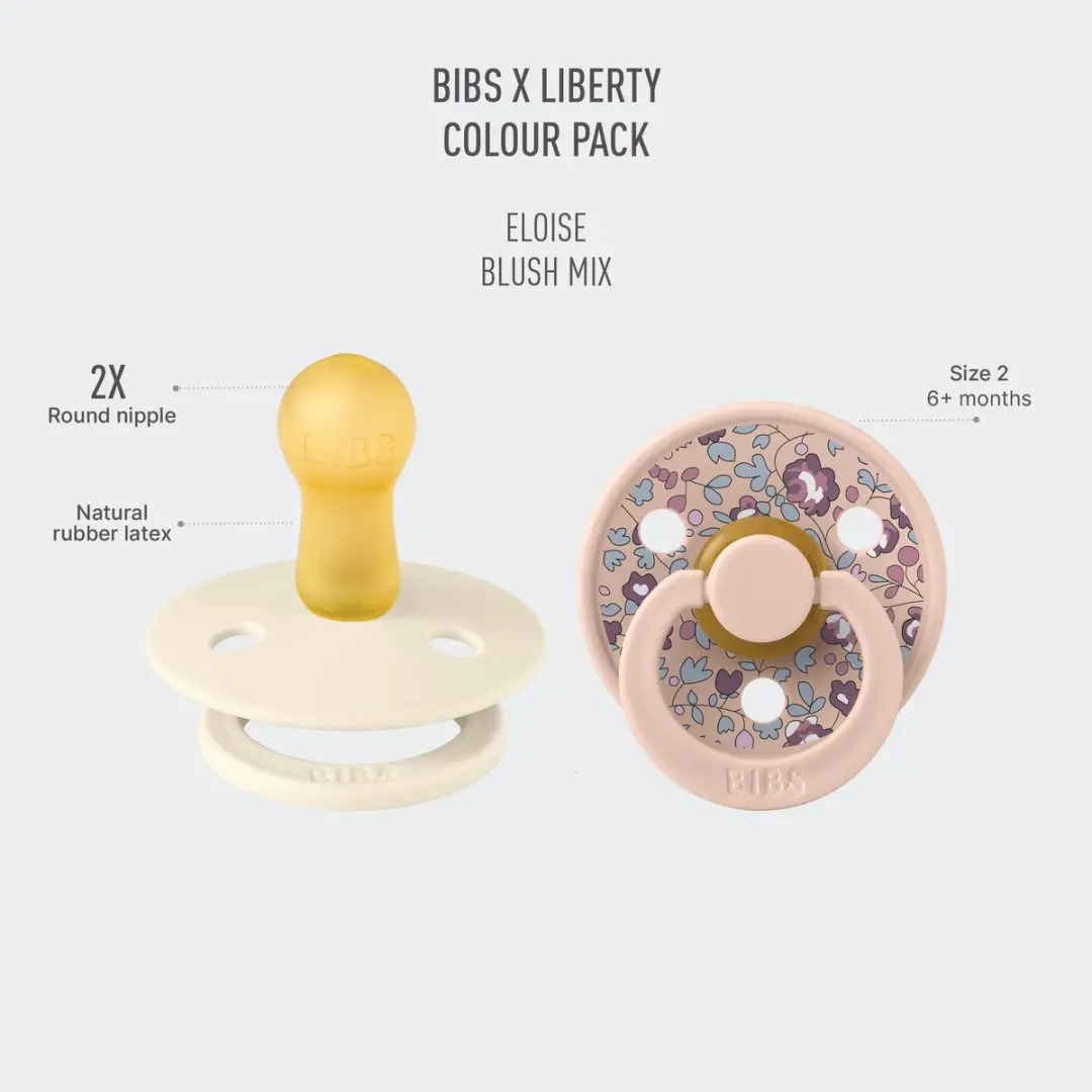 BIBS Colour Eloise Blush Speen - 2 Stuks - Maat 2
