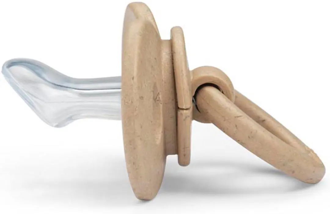 Elodie Mini Bamboe Fopspeen 0-6md - Pure Khaki