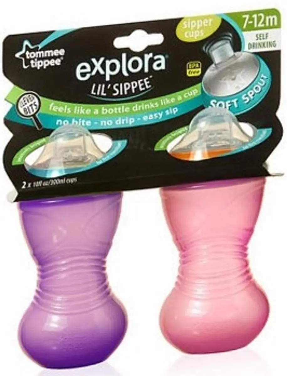 Tommee Tippee Anti-lek Bekers 2x300ml