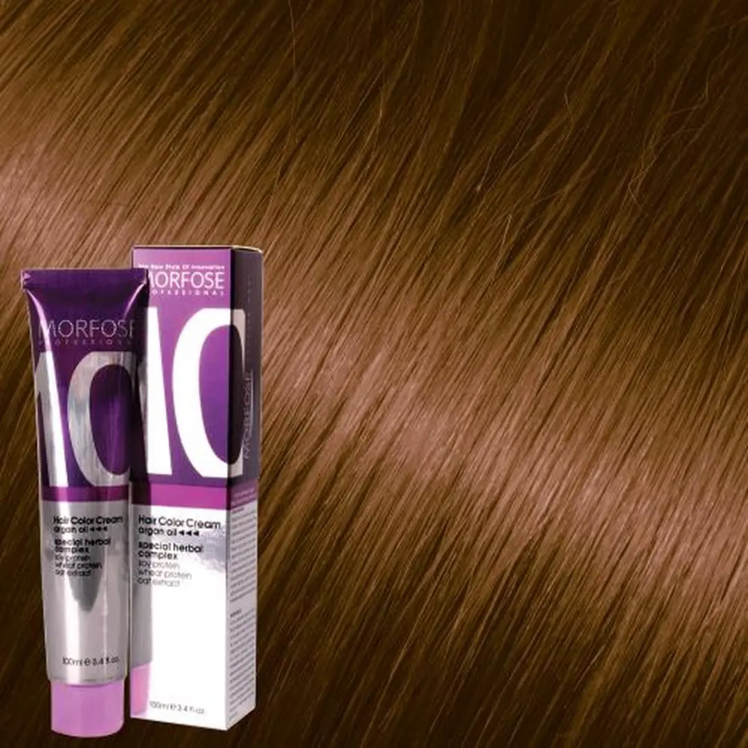 Morfose Color Cream 7.77 Hot Caramel Bruin 100ml