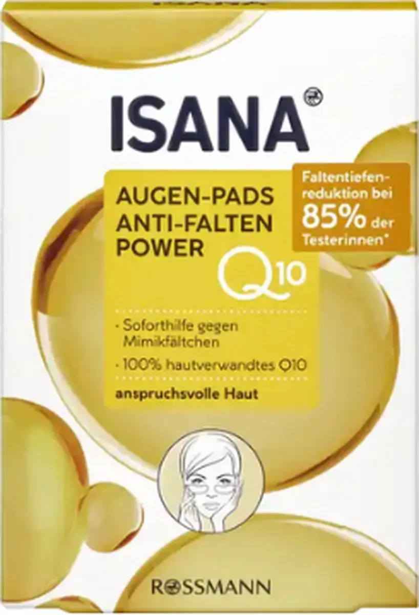 Isana Q10 Anti-Rimpel Oogpads