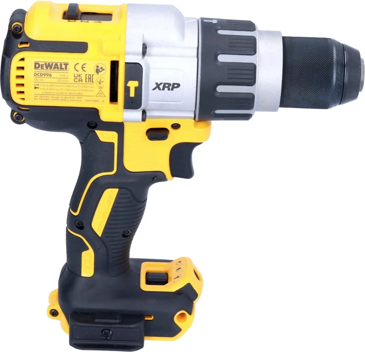 DeWalt DCD996 Accu-klopboormachine 18V 95Nm - Borstelloos - 4,0Ah