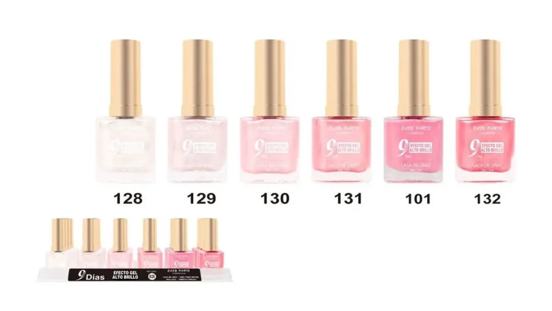 Easy Paris Nagellak Parelmoer Licht Roze 130 - 13ml