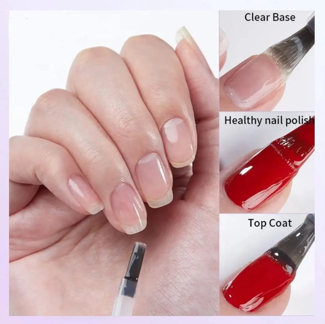 Born Pretty Basecoat Nagellak 15ml - 2 Stuks - afbeelding 6 van 6