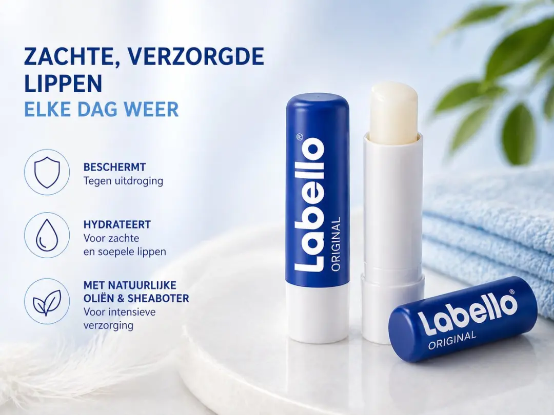 Labello Original Blauw Voordeelset - 2 Stuks