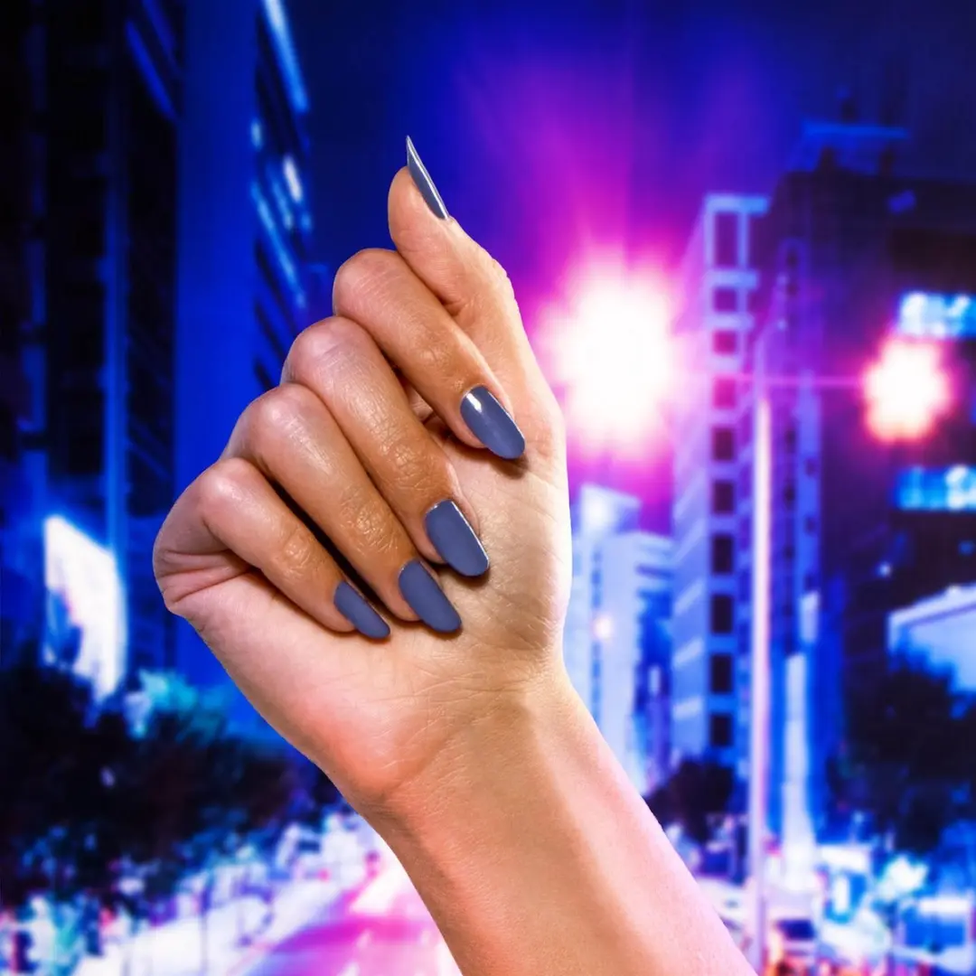 Artistic Nail Design Colour Revolution 'I Have Connections' - Staalblauw 15ml
