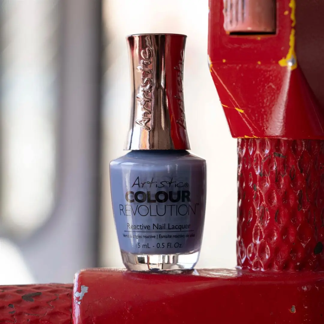 Artistic Nail Design Colour Revolution 'I Have Connections' - Staalblauw 15ml