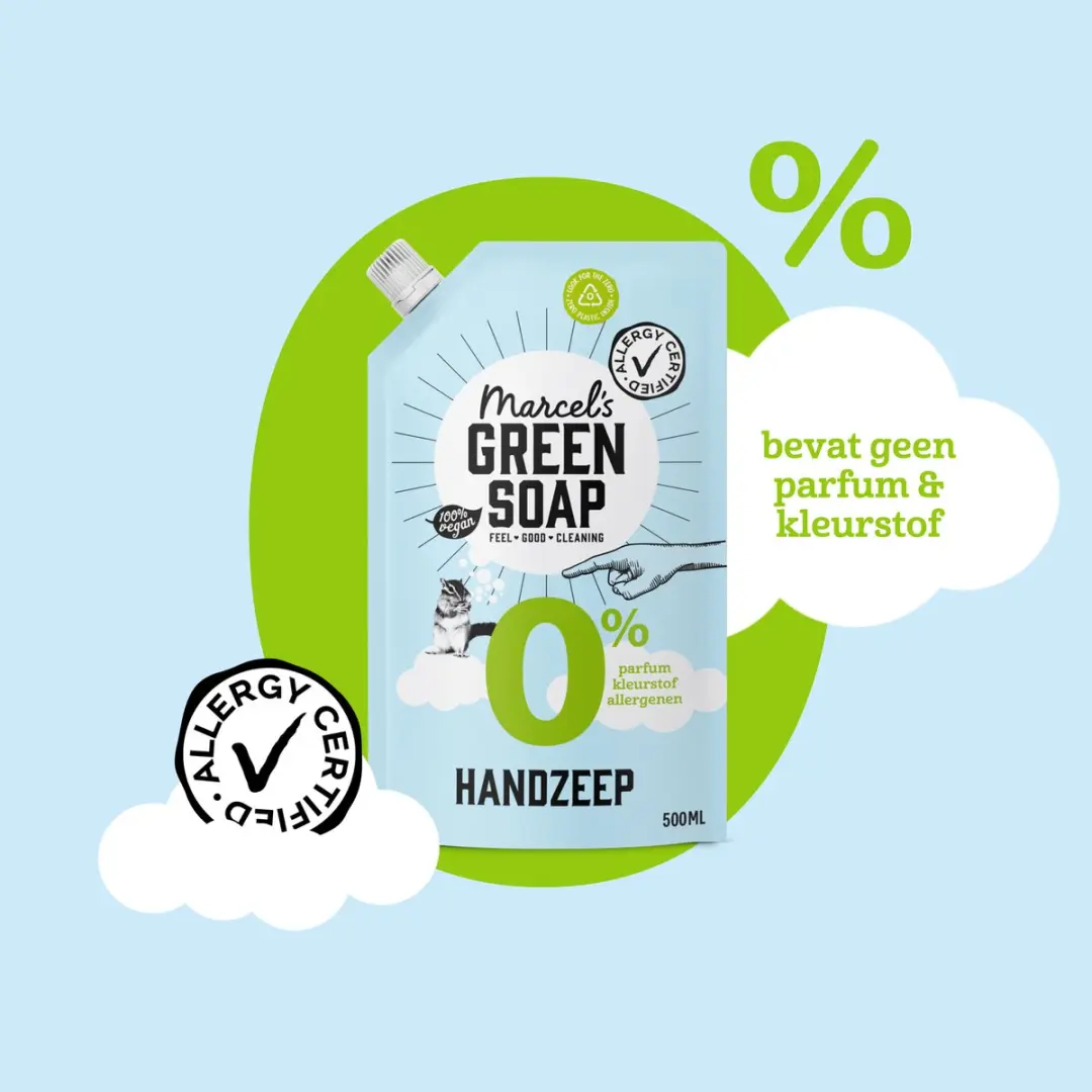 Marcel's Green Soap Handzeep Navulling 500ml - 6 Stuks