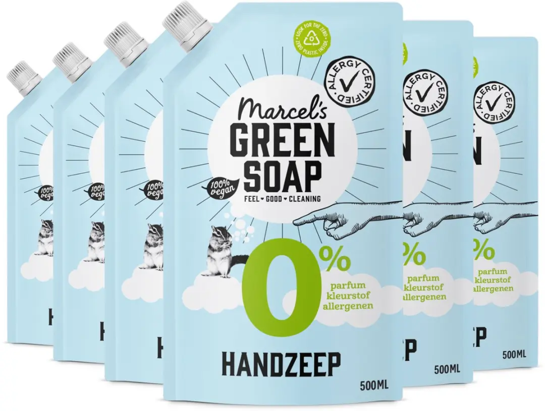 Marcel's Green Soap Handzeep Navulling 500ml