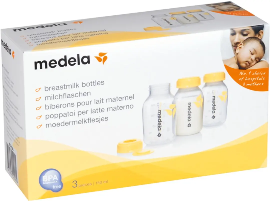 Medela Moedermelk Bewaarflesjes 150ml - Set van 3