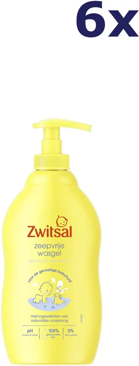 Zwitsal Zeepvrije Wascreme 2400ml