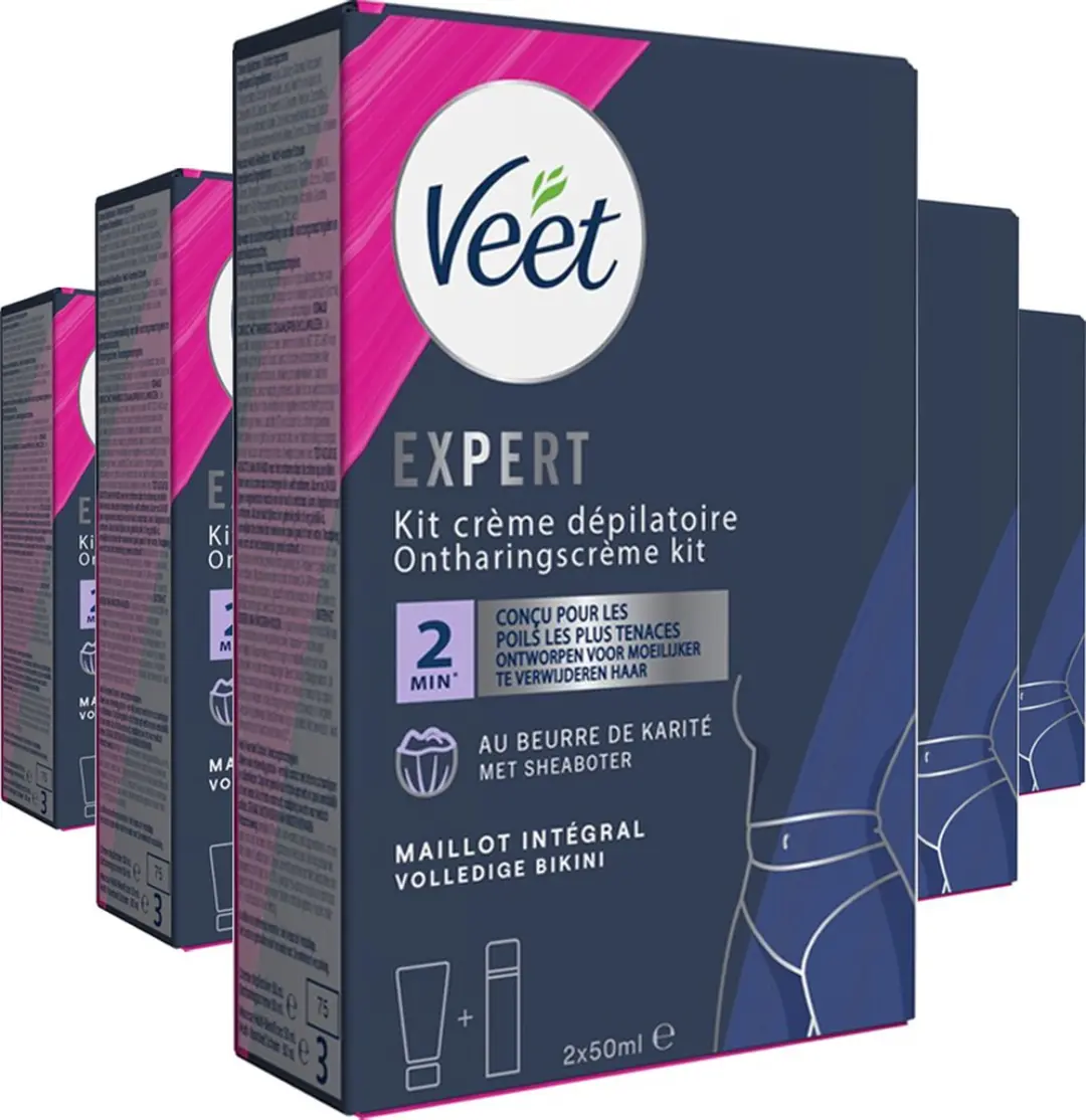 Veet Expert Ontharingscreme Bikini Kit 100ml